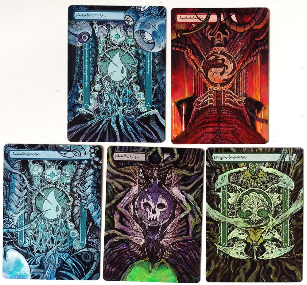Phyrexian lands